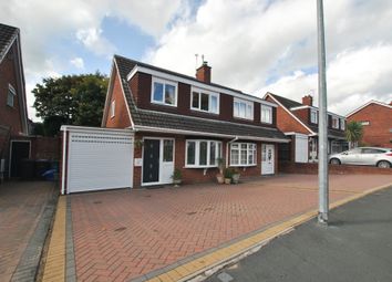 Thumbnail 3 bed semi-detached house for sale in Swinburne Close, Sutton Hill, Telford, 4Pz.