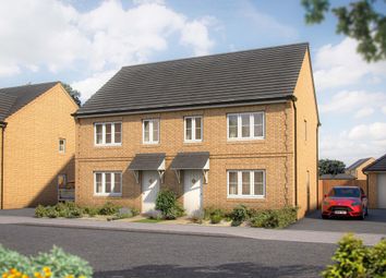 Thumbnail 3 bedroom semi-detached house for sale in "The Hazel" at Gidding Road, Sawtry, Huntingdon