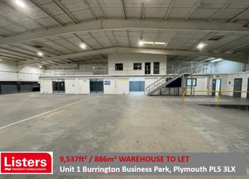 Thumbnail Warehouse to let in Burrington Business Park, Plymouth