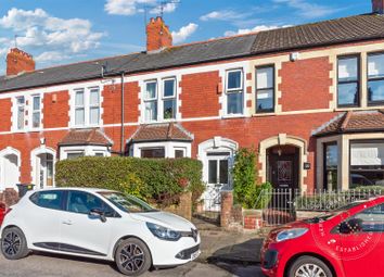 Thumbnail 3 bed terraced house for sale in Fairfield Avenue, Victoria Park, Cardiff