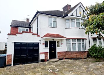 Thumbnail 4 bed semi-detached house for sale in Langside Crescent, Southgate