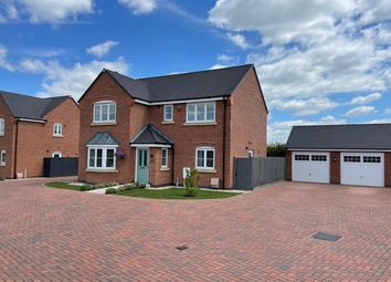 Thumbnail 4 bed detached house for sale in Buxton Crescent, Broughton Astley, Leicester