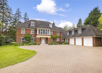 Thumbnail 6 bed detached house for sale in Abbots Drive, Wentworth Estate, Virginia Water, Surrey