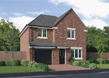 Thumbnail 4 bedroom detached house for sale in "The Elderwood" at Railway Cottages, South Newsham, Blyth
