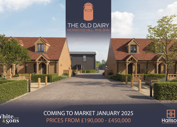 Thumbnail 1 bed maisonette for sale in The Old Dairy, Norwood Hill, Surrey