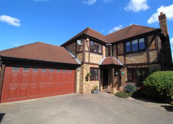 Thumbnail 4 bed detached house for sale in Cullerne Close, Ewell, Epsom