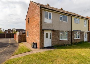 Thumbnail 3 bed semi-detached house to rent in Stovin Crescent, Winterton, Scunthorpe