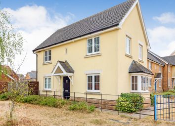 Thumbnail 3 bed detached house for sale in Poethlyn Drive, Queens Hill, Costessey