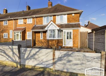 Thumbnail 3 bed end terrace house for sale in Chestnut Road, Walsall