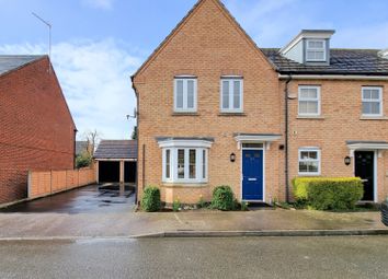 Thumbnail Semi-detached house to rent in Alchester Court, Towcester, Northamptonshire