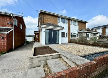 Thumbnail Semi-detached house for sale in Conway Crescent, Tonteg, Pontypridd