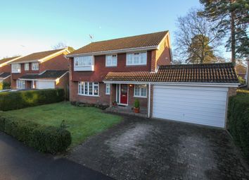 Thumbnail 4 bed detached house for sale in Howard Close, Fleet