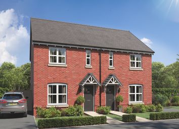 Thumbnail Semi-detached house for sale in "The Danbury" at The Wood, Longton, Stoke-On-Trent