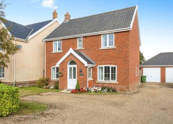 Thumbnail 4 bed detached house for sale in The Glebe, East Harling, Norwich