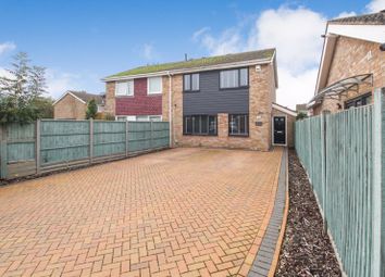 Thumbnail 3 bed semi-detached house for sale in Belvoir Walk, Bedford