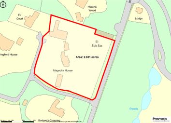 Thumbnail Land for sale in Westwood Road, Windlesham, Surrey