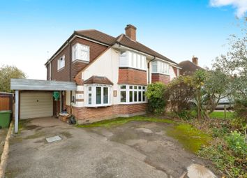 Thumbnail 4 bed semi-detached house for sale in Edenfield Gardens, Worcester Park, Surrey