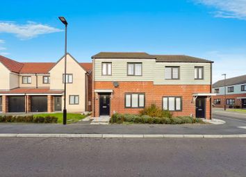 Thumbnail 3 bed semi-detached house for sale in Swallow Drive, Holystone, Newcastle Upon Tyne