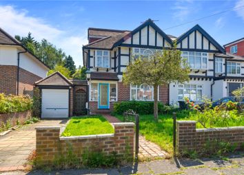Thumbnail 4 bed semi-detached house for sale in Grasmere Avenue, London, Kingston Upon Thames