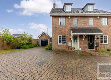 Thumbnail Semi-detached house for sale in Attelsey Way, Norwich