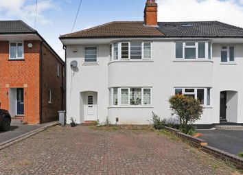 Thumbnail 3 bed semi-detached house for sale in Bradbury Road, Solihull, West Midlands