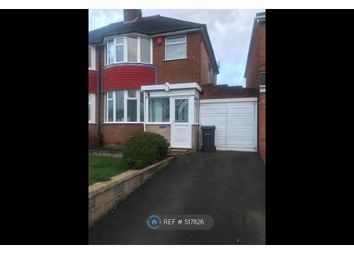 3 Bedrooms Semi-detached house to rent in Wensley Road, Birmingham B26