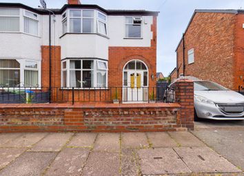 Thumbnail 3 bed semi-detached house for sale in Westwood Road, Stretford, Manchester