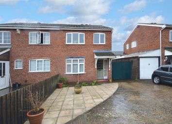 Thumbnail 3 bed semi-detached house for sale in Welland Close, Raunds, Northamptonshire