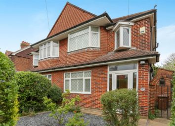 Thumbnail 3 bed semi-detached house for sale in Manor Road, Guildford