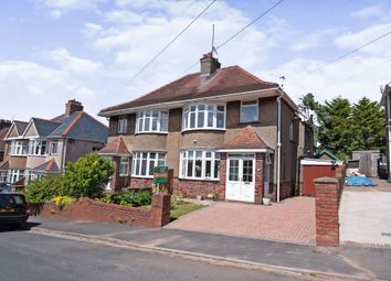 Thumbnail 3 bed semi-detached house for sale in Merlin Crescent, St. Julians, Newport
