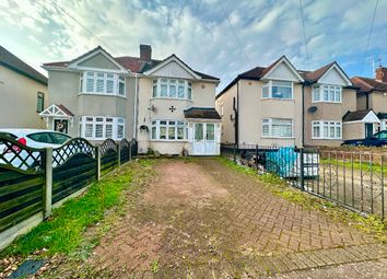 Thumbnail 3 bed semi-detached house for sale in Heaton Close, Romford