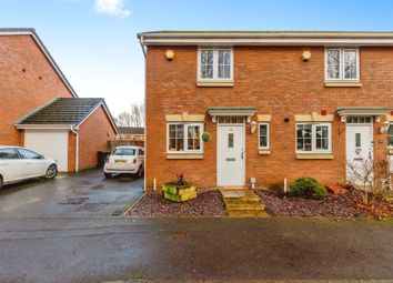 Thumbnail 2 bed end terrace house for sale in Bramcote Way, Rushall, Walsall