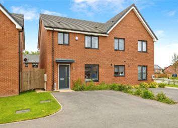 Thumbnail Semi-detached house for sale in Holwick Oval, Eaglescliffe, Stockton-On-Tees, Durham