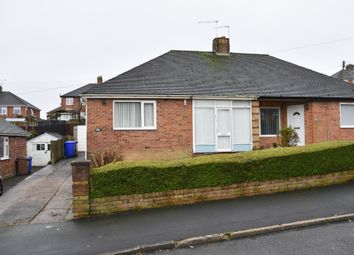 Thumbnail 2 bed semi-detached bungalow for sale in Coupe Drive, Weston Coyney, Stoke-On-Trent