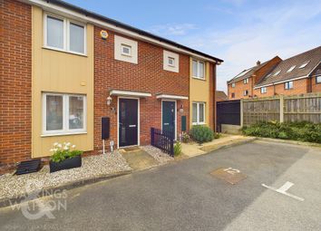 Thumbnail Terraced house for sale in Red Admiral Close, Costessey, Norwich