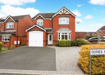 Thumbnail 4 bed detached house for sale in Quines Close, Muxton, Telford