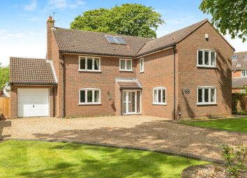 Thumbnail 5 bed detached house for sale in The Green, Old Buckenham, Attleborough