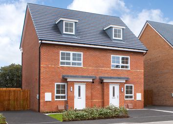 Thumbnail 4 bedroom semi-detached house for sale in "Kingsville" at Salhouse Road, Rackheath, Norwich