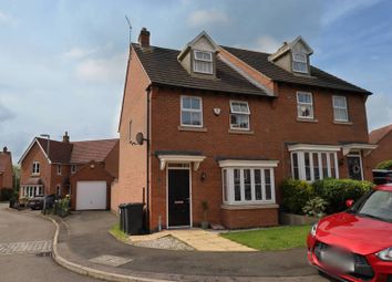 Thumbnail 3 bed semi-detached house for sale in Columbus Lane, Earl Shilton, Leicestershire