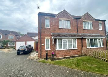 Thumbnail 3 bed semi-detached house for sale in Betjeman Close, Spalding