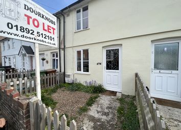 Thumbnail 1 bed terraced house to rent in Henwood Green Road, Pembury, Tunbridge Wells