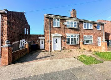 Thumbnail 3 bed semi-detached house for sale in Lumley Avenue, South Shields