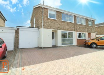 Thumbnail 3 bed semi-detached house for sale in Bury Hill Close, Woodbridge, Suffolk
