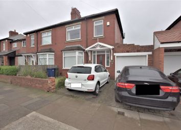 Thumbnail 3 bed semi-detached house for sale in Newton Road, High Heaton, Newcastle Upon Tyne