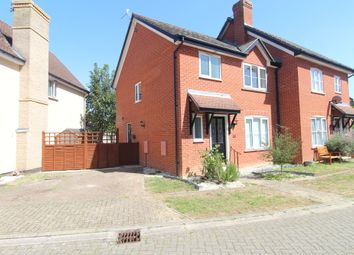 Thumbnail Semi-detached house for sale in Tannery Drive, Bury St. Edmunds