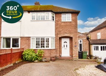 Thumbnail Semi-detached house for sale in Tudor Drive, Oadby, Leicester