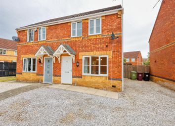 Thumbnail 3 bed semi-detached house to rent in Lathkill Court, North Wingfield, Chesterfield, Derbyshire