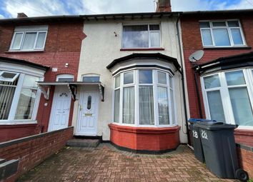 Thumbnail Terraced house for sale in Selsey Road, Edgbaston, Birmingham