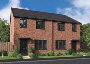 Thumbnail 3 bedroom semi-detached house for sale in "The Ingleton" at Cold Hesledon, Seaham