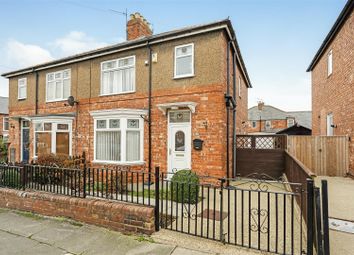 Thumbnail 3 bed semi-detached house for sale in Newlands Road, Darlington